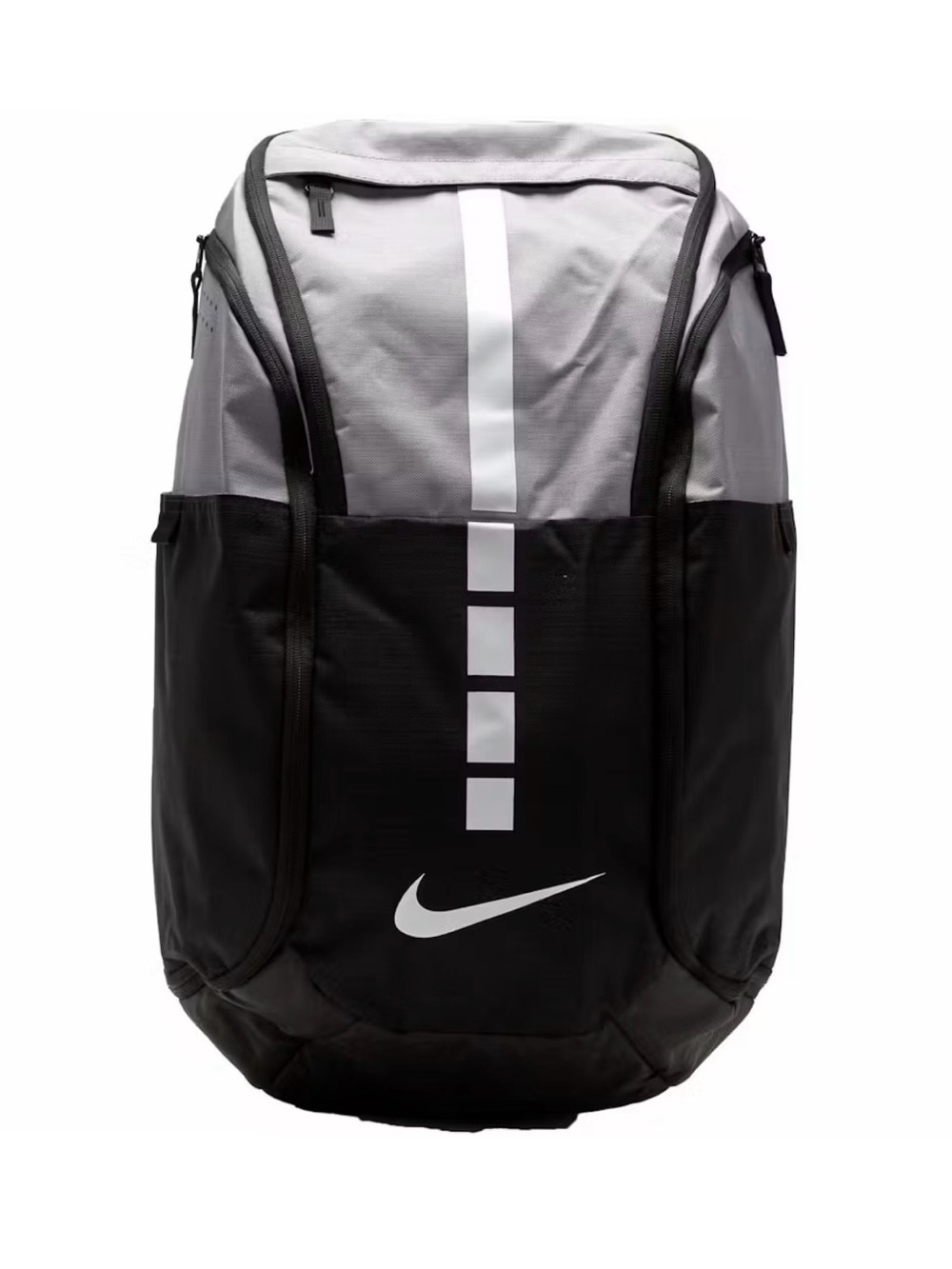NEW Nike Hoops Elite Pro Backpack Cement Grey Black Silver Basketball BA5554-012